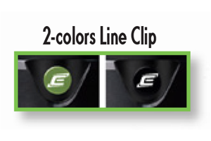 2colors line clip
